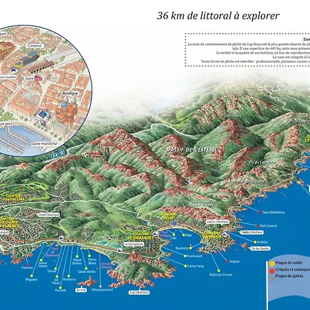 Апартаменты La Dolce Da Elena - Lumineux A Saint-raphael *